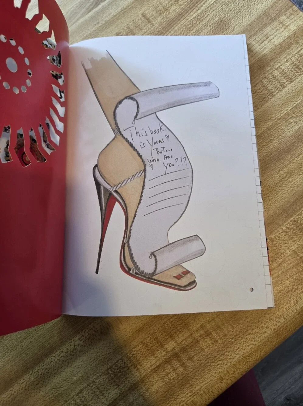 Christian Louboutin NWT RARE Journal